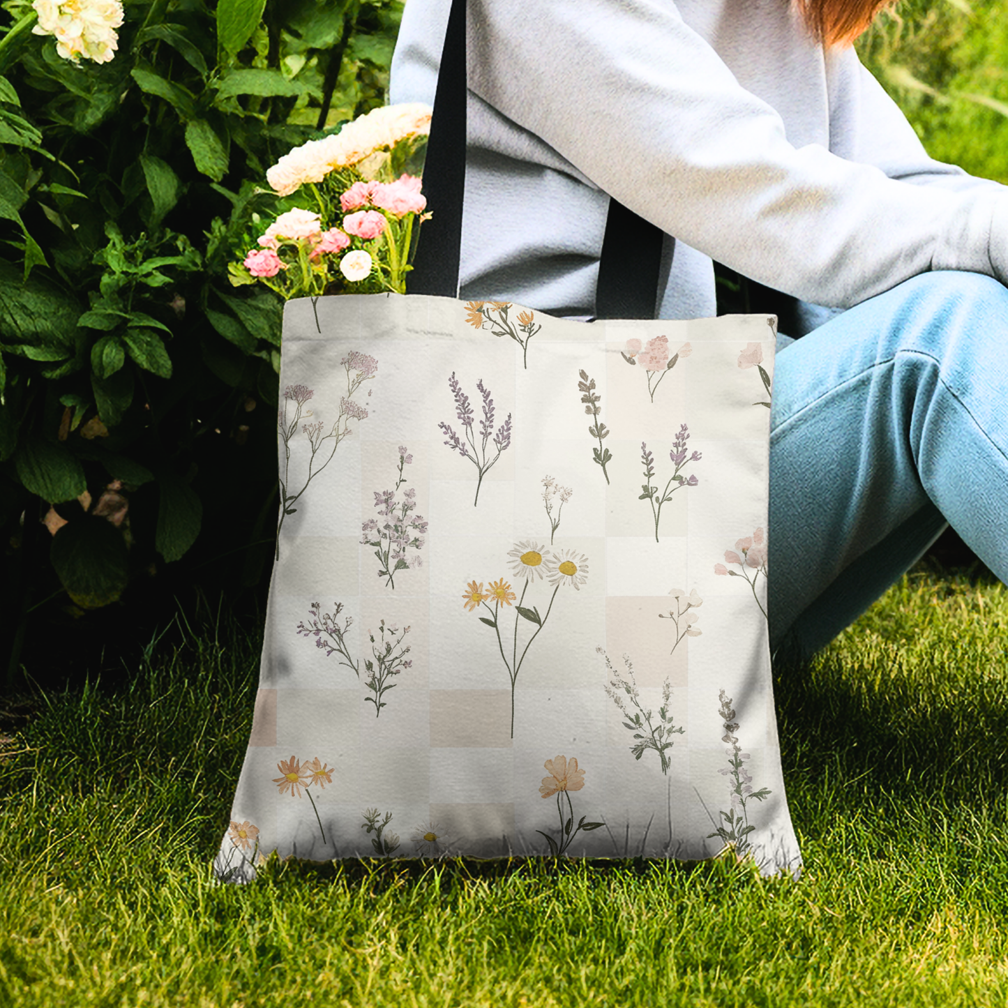 Floral & Fearless: The Wildflower Tote Bag