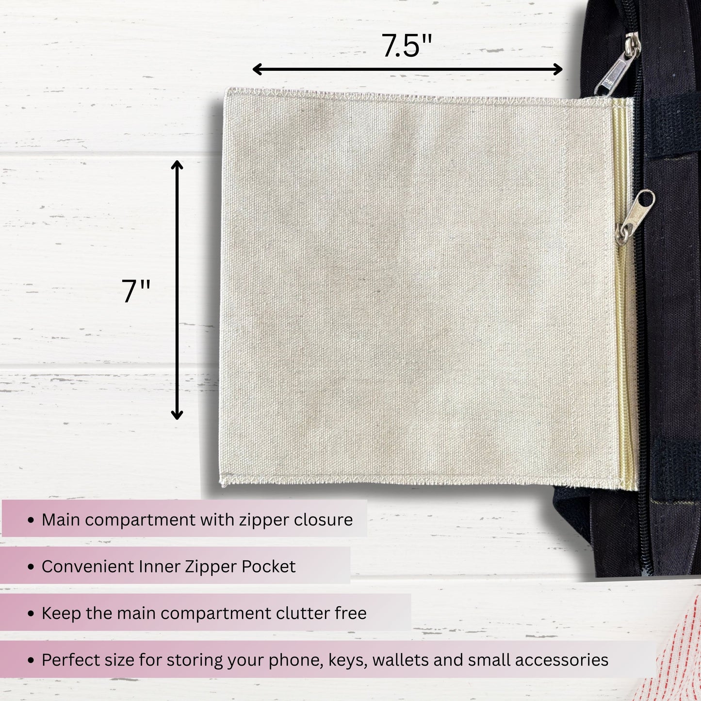 Tote Bag for Women printed with Cute Mouse