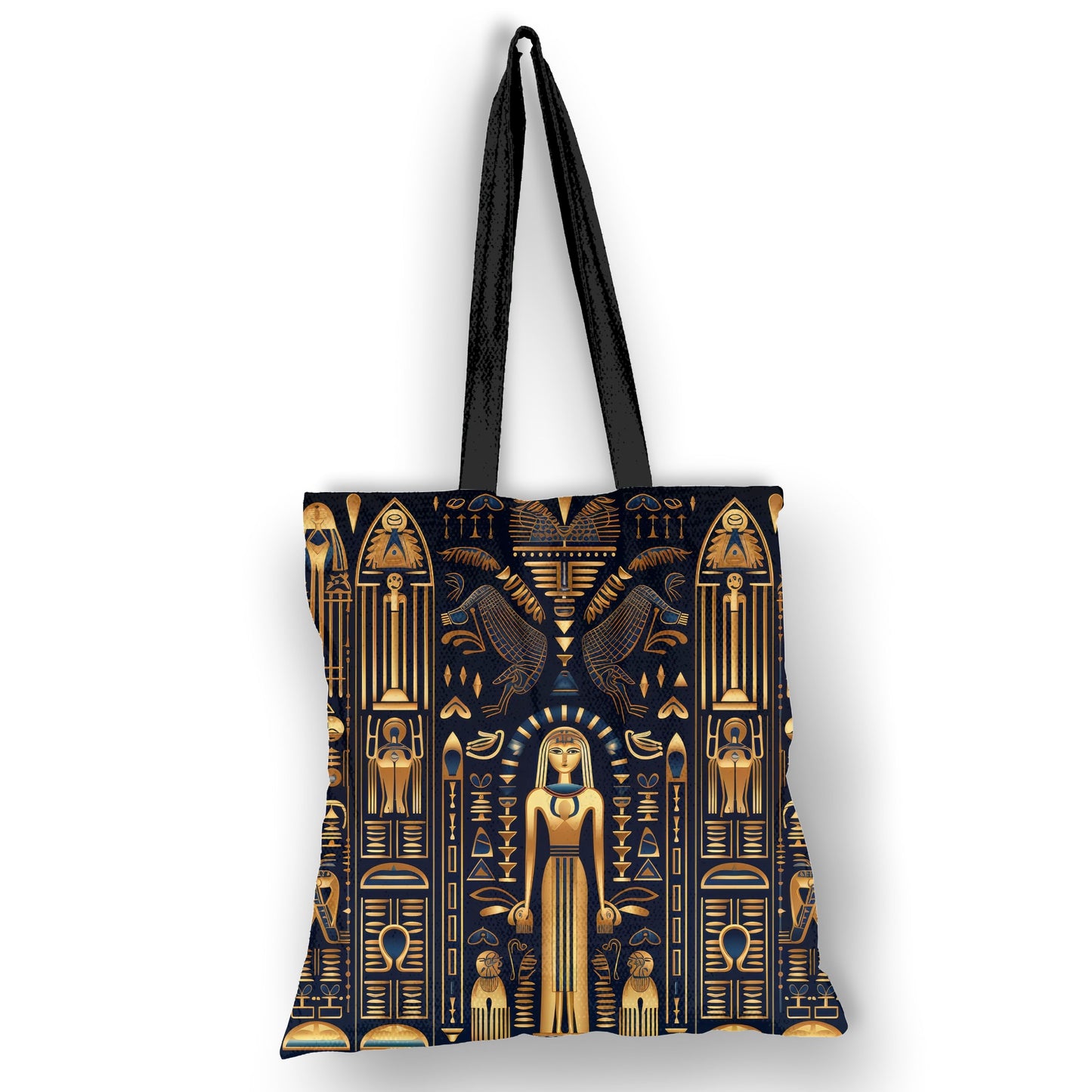Pharaoh Chic Tote Bag – Bold Egyptian Royalty Design