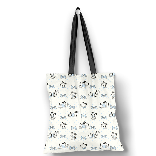Dog Lover’s Dream Tote – Adorable Puppy Print, Reusable & Stylish